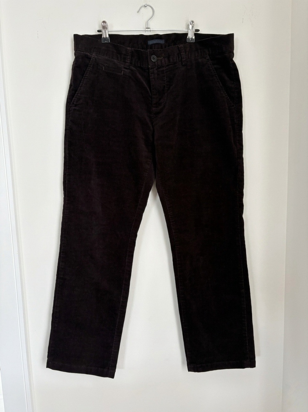 Prada Milano Vintage Archive Ultra Rare Indigo-Dyed Pinwale Corduroy Trousers - Picture 3 of 7